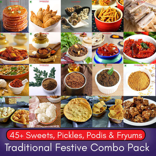 Traditional Festive Offer Pack - Bandar Mithai (Andhra Home Foods)