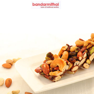 Dry Fruit Chikki - Bandar Mithai (Andhra Home Foods)