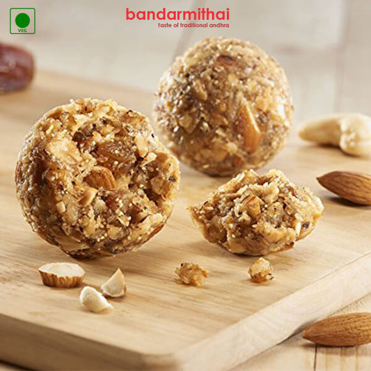 Dry Fruit Balls - Bandar Mithai (Andhra Home Foods)