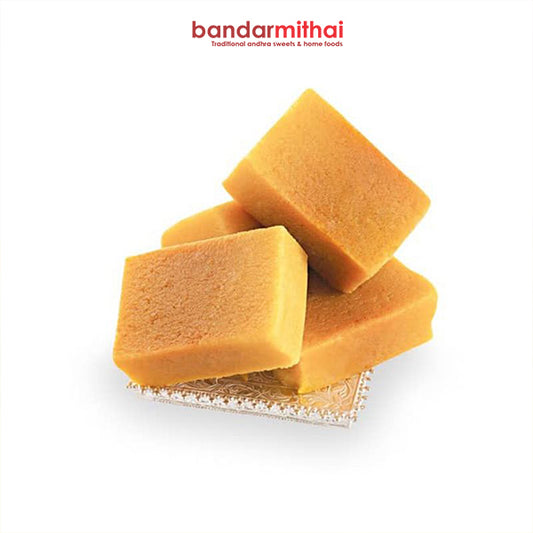 Milk Mysore Pak - Bandar Mithai (Andhra Home Foods)