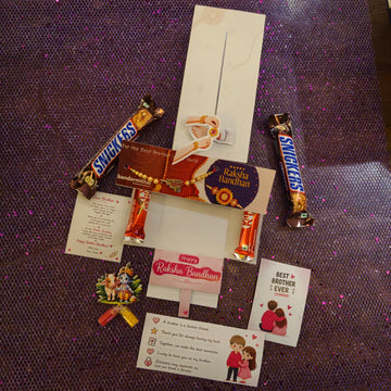 Movable Hands Rakhi Hamper for Brother
