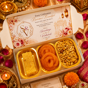Sweet Symphony Box (Mysore Pak + Chitti Jangree + Mixture) - Delivery Charges Not Included ⚠️