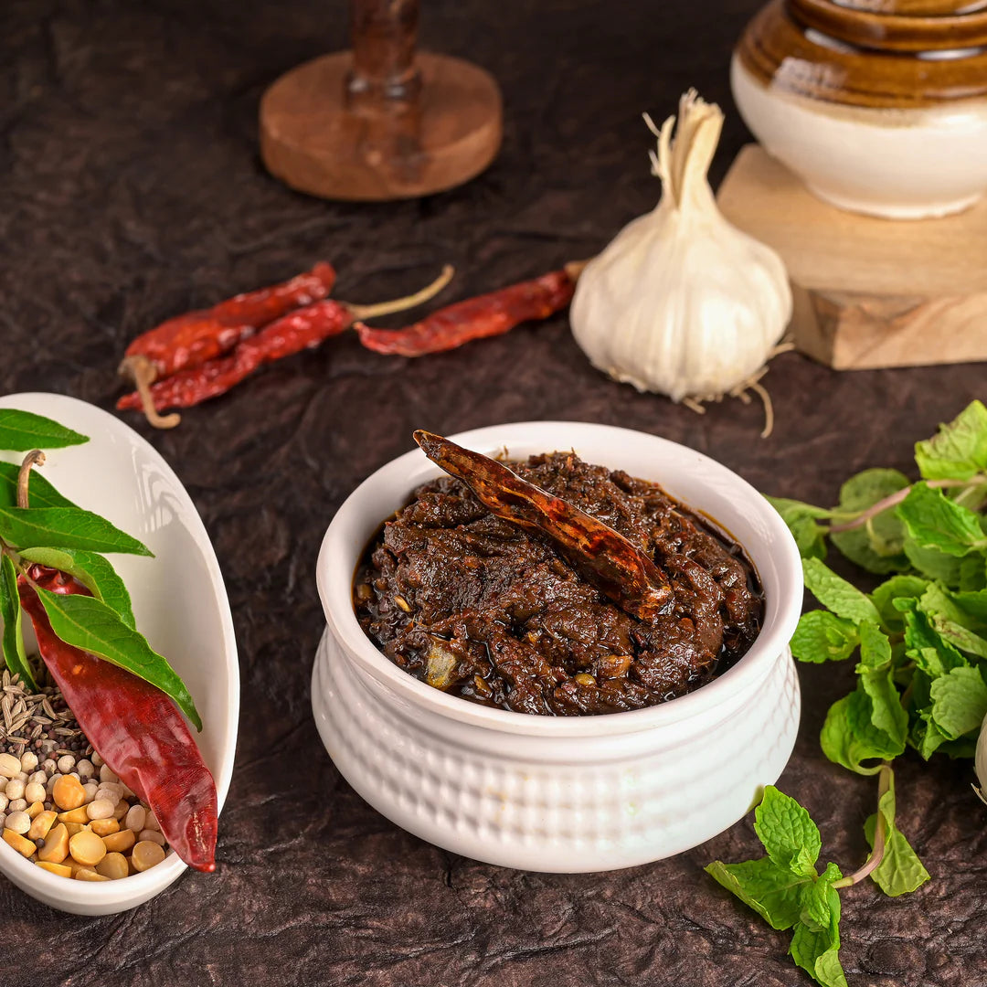Home Made Pudina (Mint Leaves) Pickle (Limited Period - Special Offer) - 1 Kg - Free Delivery