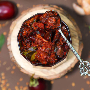 Brinjal Pickle (Vankaya Pickle)