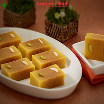 Ghee Mysore Pak - Bandar Mithai (Andhra Home Foods)