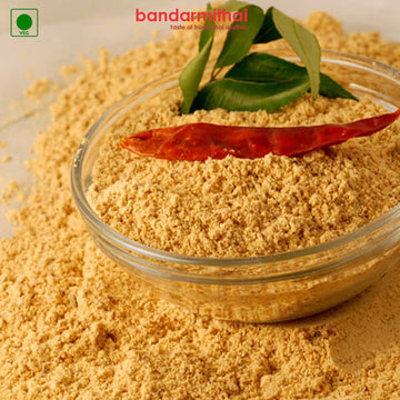 Kandi Karam Podi / Gun Powder / Paruppu Podi - Bandar Mithai (Andhra Home Foods)